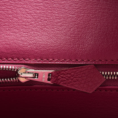 Hermes Taurillon Clemence JPG Shoulder Birkin II 42 Tosca 26 of 33