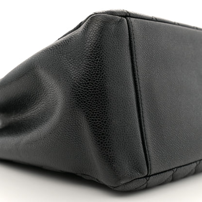 Chanel Caviar Quilted Grand Shopping Tote GST Black 9 of 13