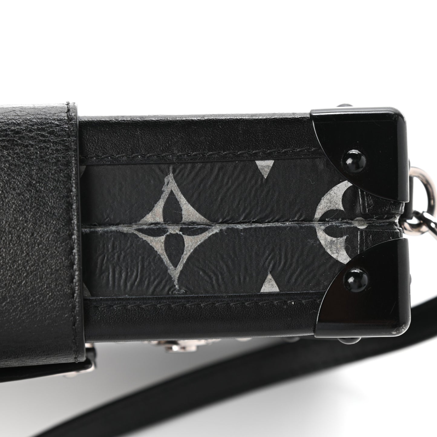 Reflective Petite Malle Black