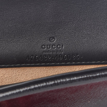 Gucci Velvet GG Monogram Super Mini Dionysus Shoulder Bag Red Cipria Black 5 of 11