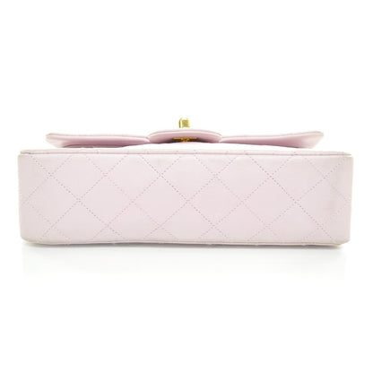 Chanel Lambskin Quilted Small Double Flap Pink 4 of 12