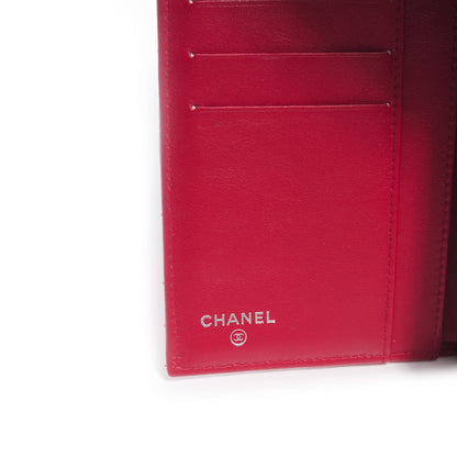 Chanel Caviar Quilted Large Flap Wallet Red 6 of 8