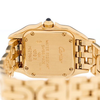 Cartier 18K Yellow Gold 22mm Panthere Art Deco Quartz Watch 4 of 4
