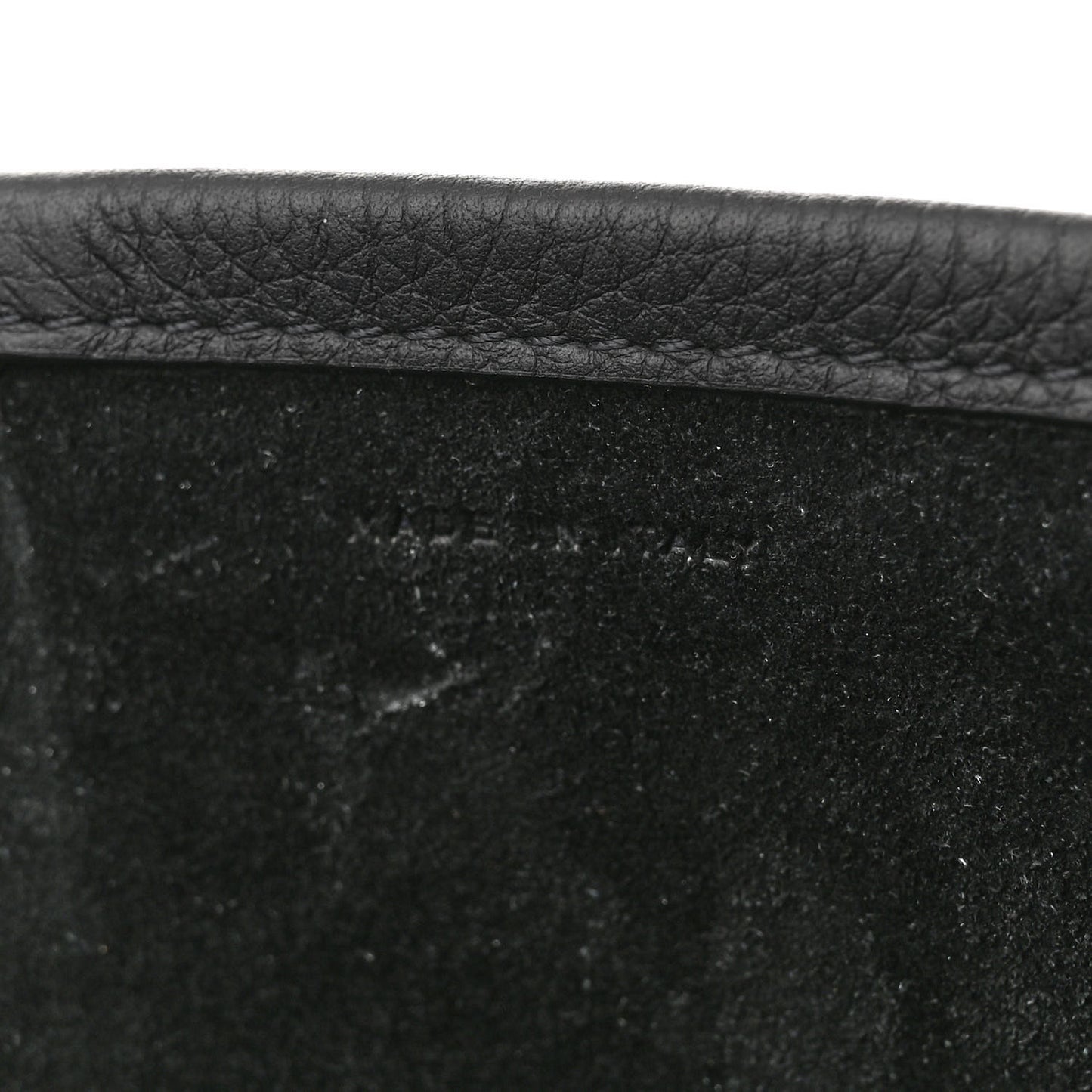 Grained Calfskin Park Tote Three Black