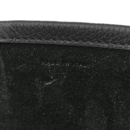 The Row Grained Calfskin Park Tote Three Black 8 of 13