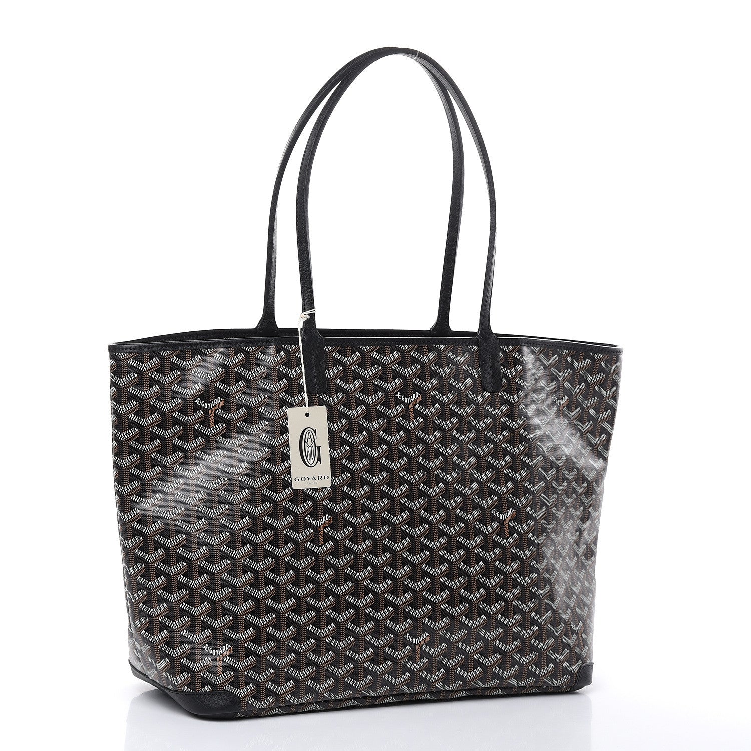 Goyard Goyardine Artois MM Black 3 of 8