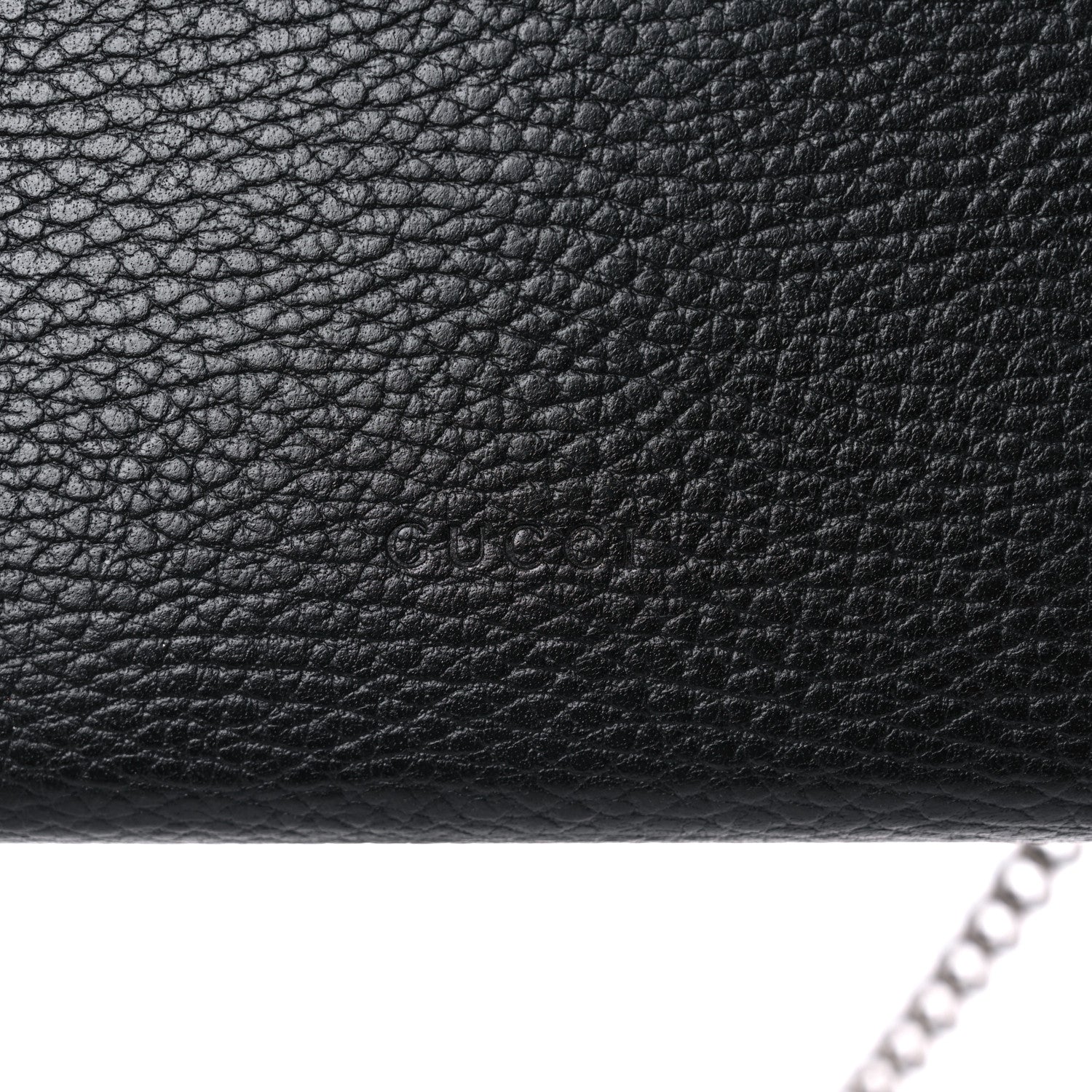 Gucci Calfskin Mini Dionysus Chain Wallet Black 11 of 11