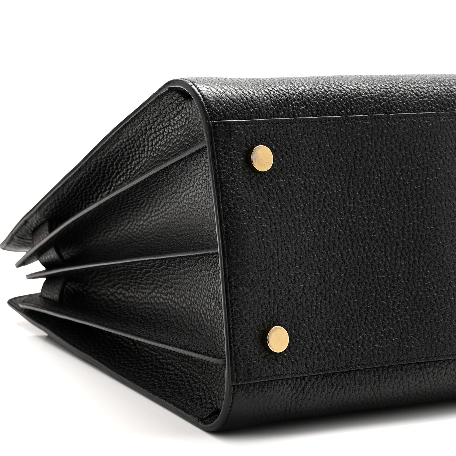 Saint Laurent Grained Calfskin Large Sac de Jour Carryall Black 9 of 10