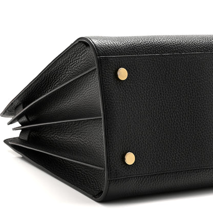 Saint Laurent Grained Calfskin Large Sac de Jour Carryall Black 9 of 10