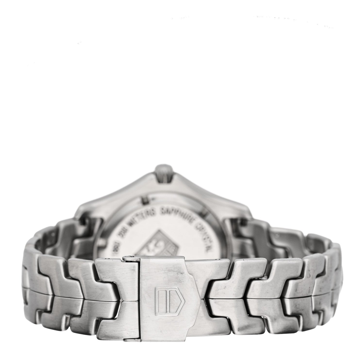 Tag Heuer Stainless Steel 39mm Link Quartz Watch Silver WJ111-0 3 of 4