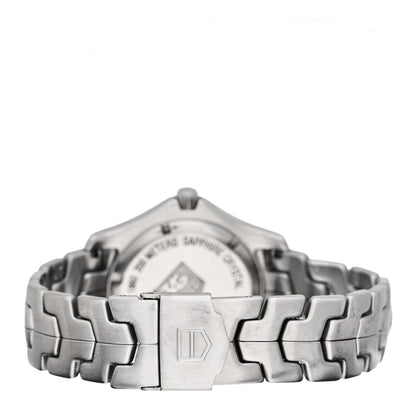 Tag Heuer Stainless Steel 39mm Link Quartz Watch Silver WJ111-0 3 of 4