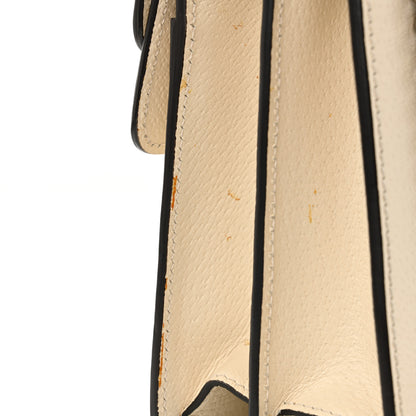 Gucci Textured Calfskin Crystal Small Dionysus Shoulder Bag Mystic White 29 of 29