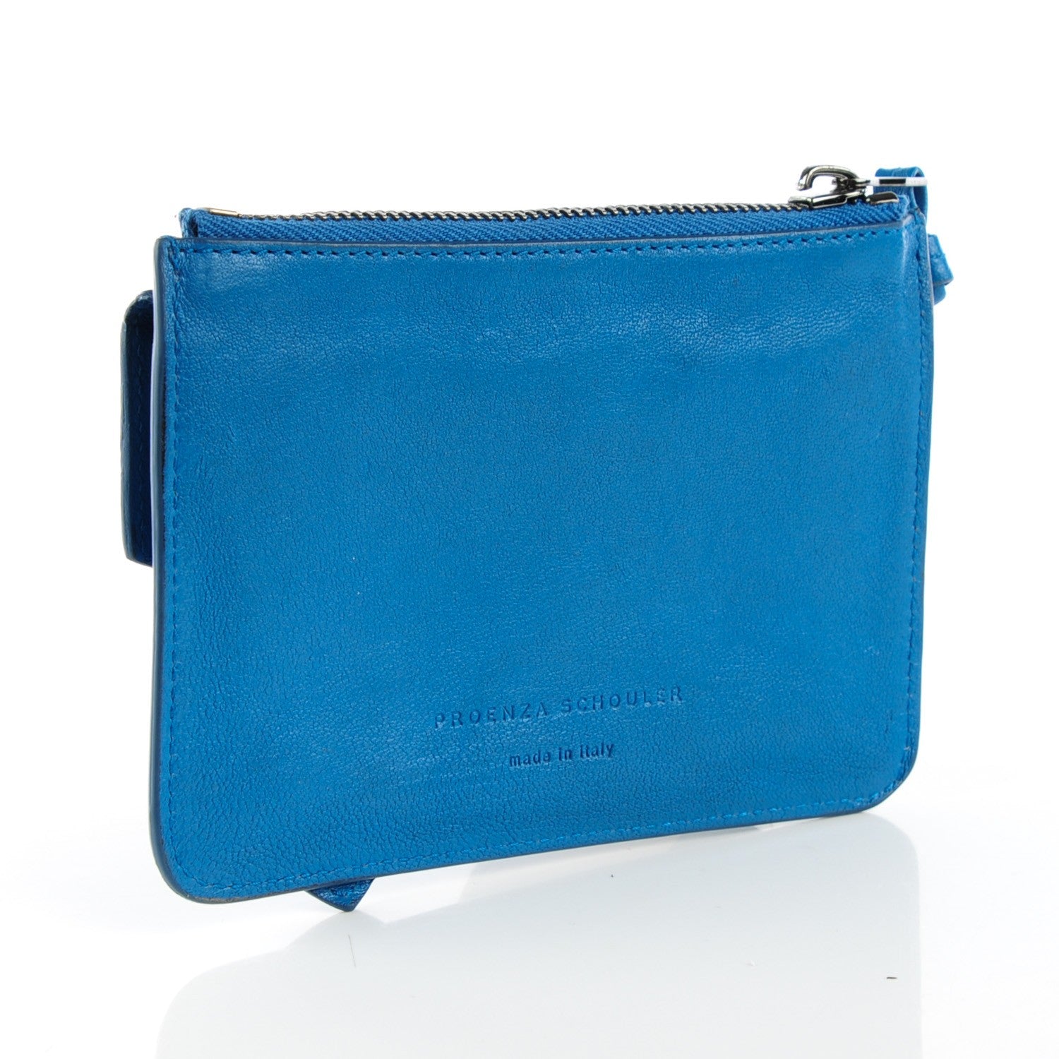 Proenza Schouler Lambskin Small PS1 Zip Case Sky Blue 3 of 7