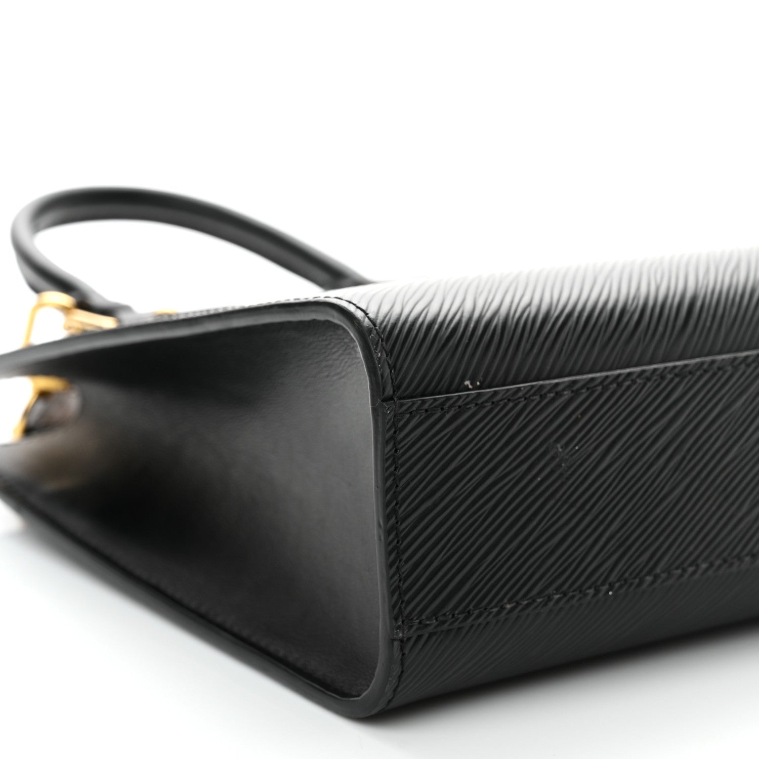 Louis Vuitton Epi Sac Plat BB Black 8 of 9