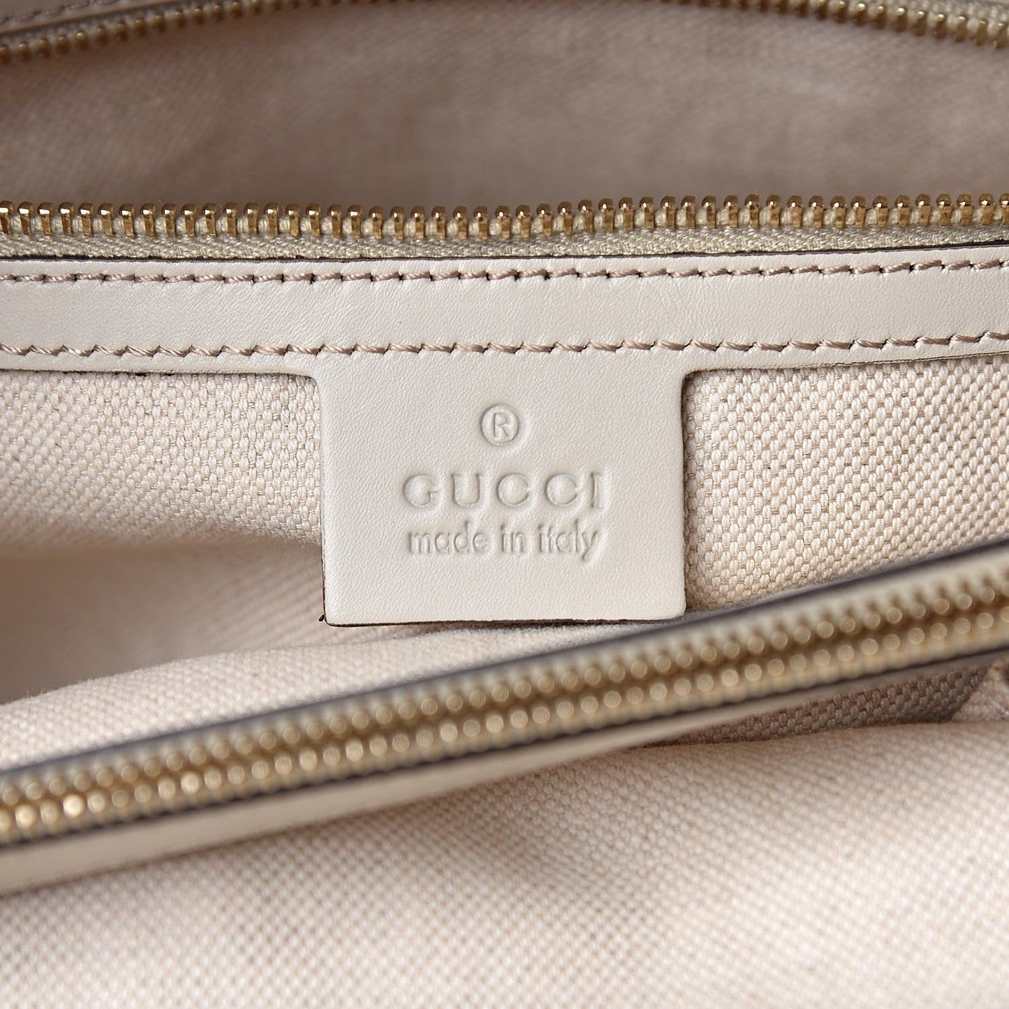 Monogram Medium Mayfair Tote Off White