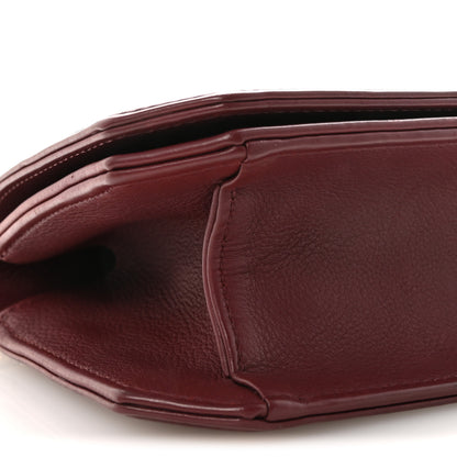 Chanel Calfskin Quilted Small Flap Bag Burgundy 9 of 10