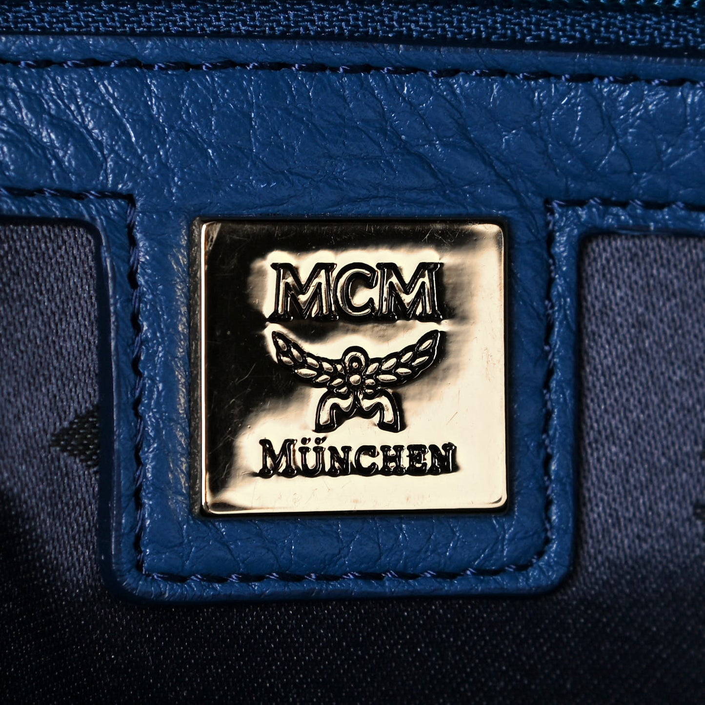 Visetos Studded Medium Stark M Backpack Munich Blue