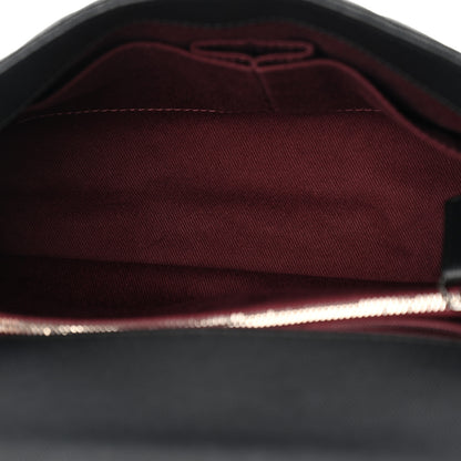 Chanel Caviar Chevron Quilted Small Coco Handle Flap So Black 5 of 10