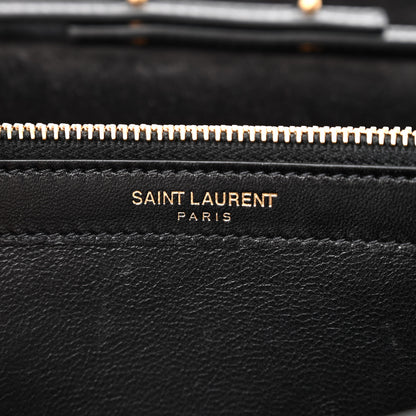 Saint Laurent Metallic Calfskin Monogram Chain Wallet Gold 6 of 12