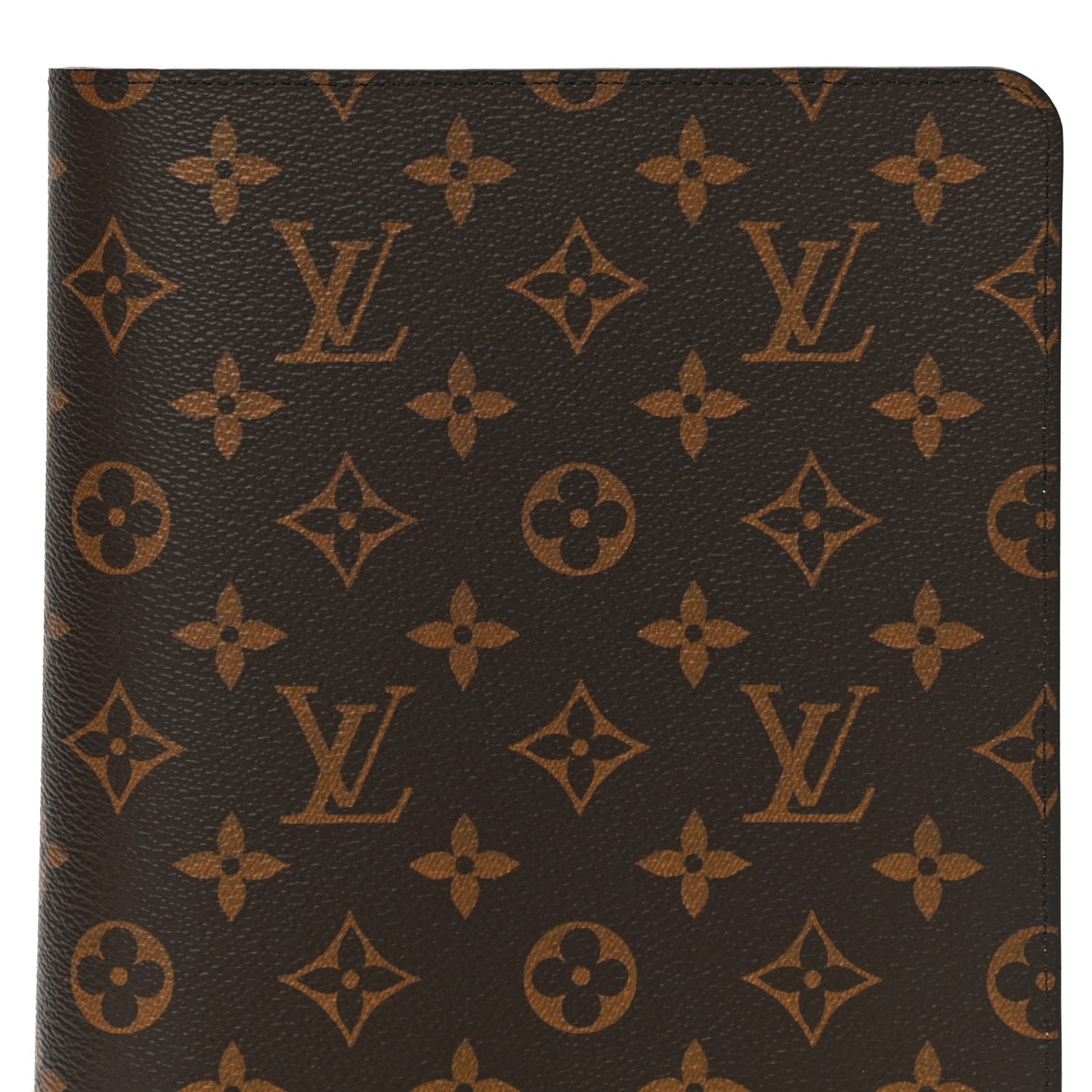 Monogram Desk Agenda Cover
