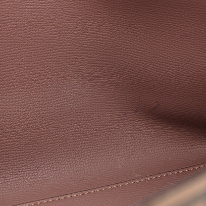 Burberry Grainy Calfskin Haymarket Check Medium Reversible Tote Light Elderberry 11 of 18