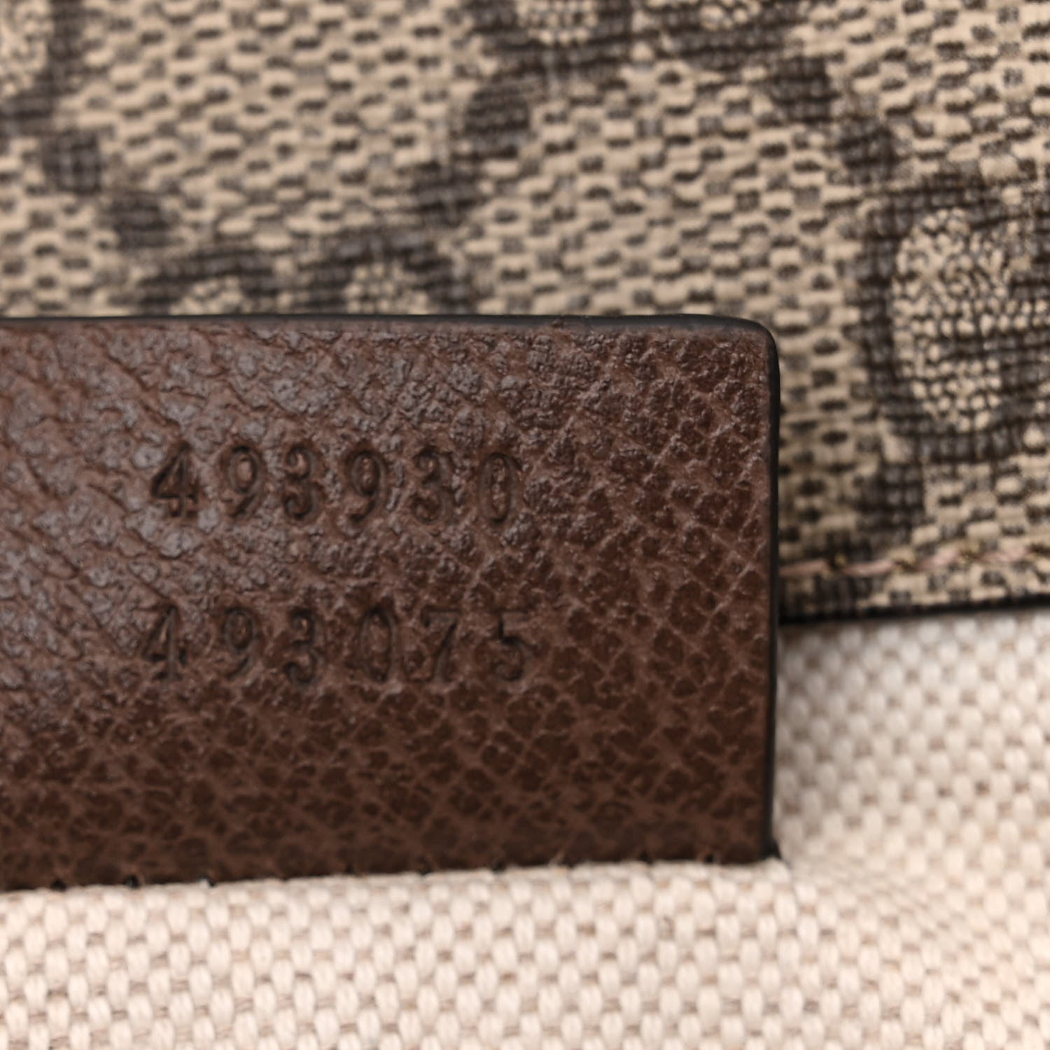Gucci GG Supreme Monogram Neo Vintage Web Belt Bag Brown 7 of 10