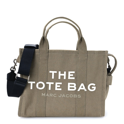 Marc Jacobs Cotton Canvas Medium The Traveler Tote Bag  Slate Green 1 of 11