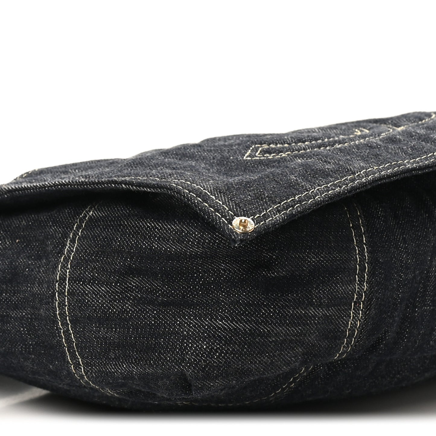 Denim CC Messenger Bag Blue