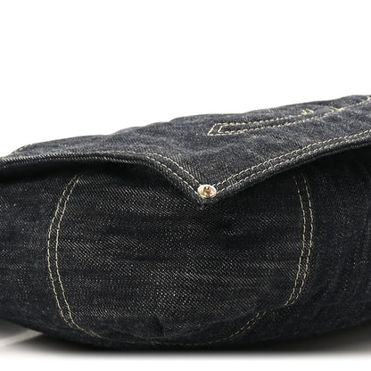 Chanel Denim CC Messenger Bag Blue 9 of 10