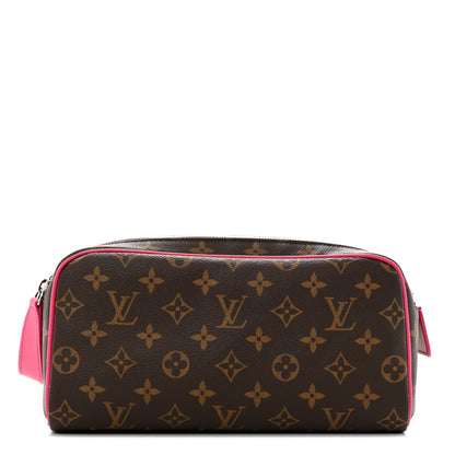 Louis Vuitton Monogram Macassar Dopp Kit Toilet Pouch Pondichery Pink 1 of 7