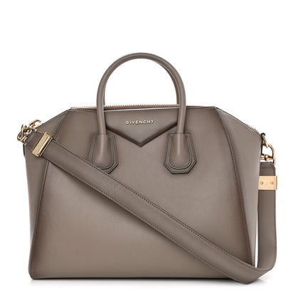 Givenchy Antique Calfskin Medium Antigona Grey 1 of 11