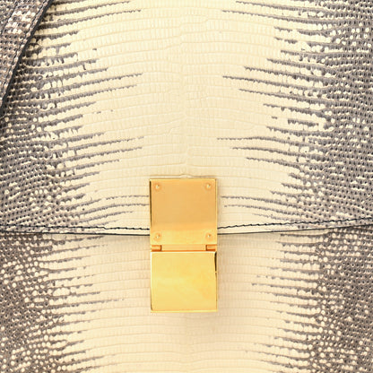 Celine Lizard Medium Classic Box Flap Bag Natural 7 of 12