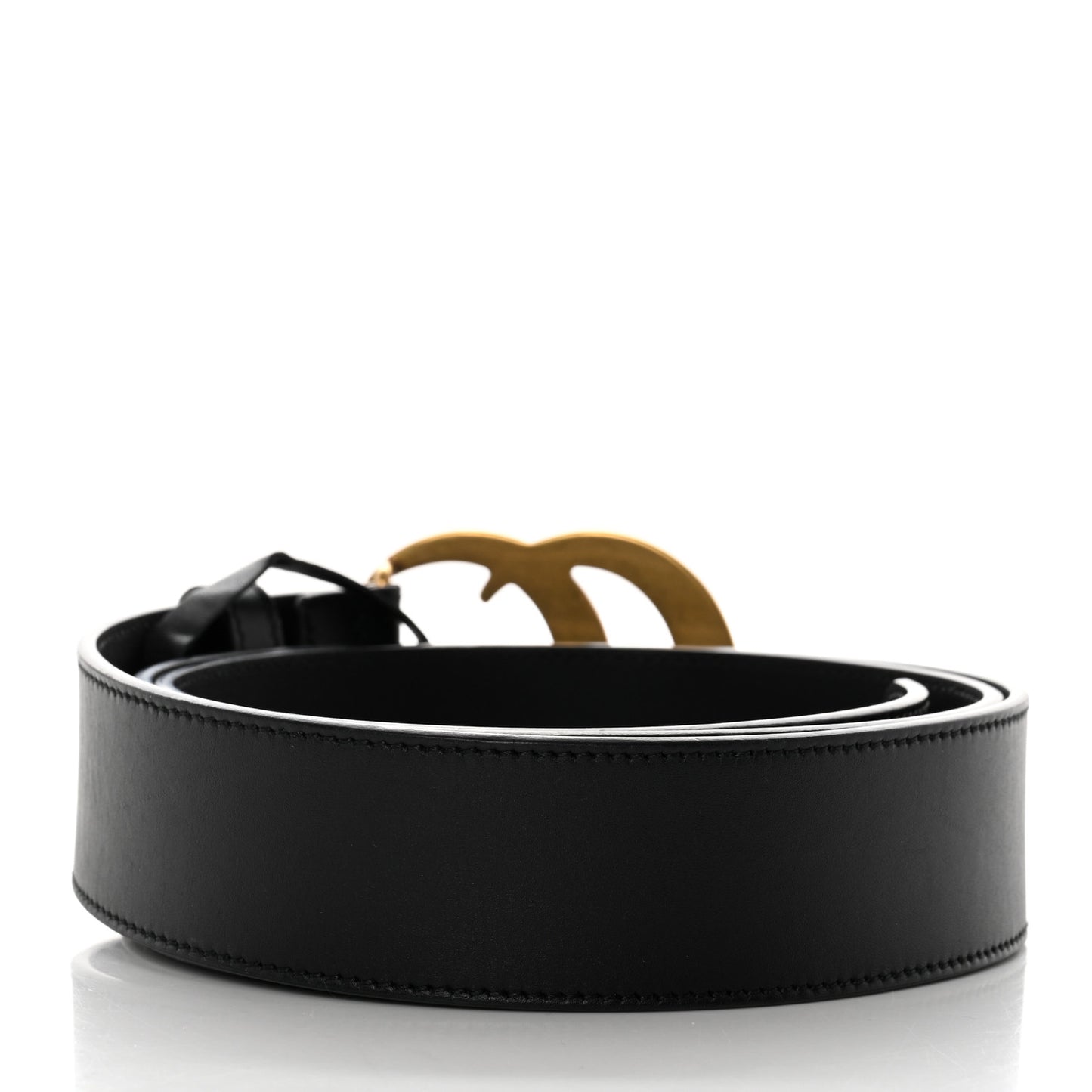 Calfskin Double G 40mm Belt 100 40 Black