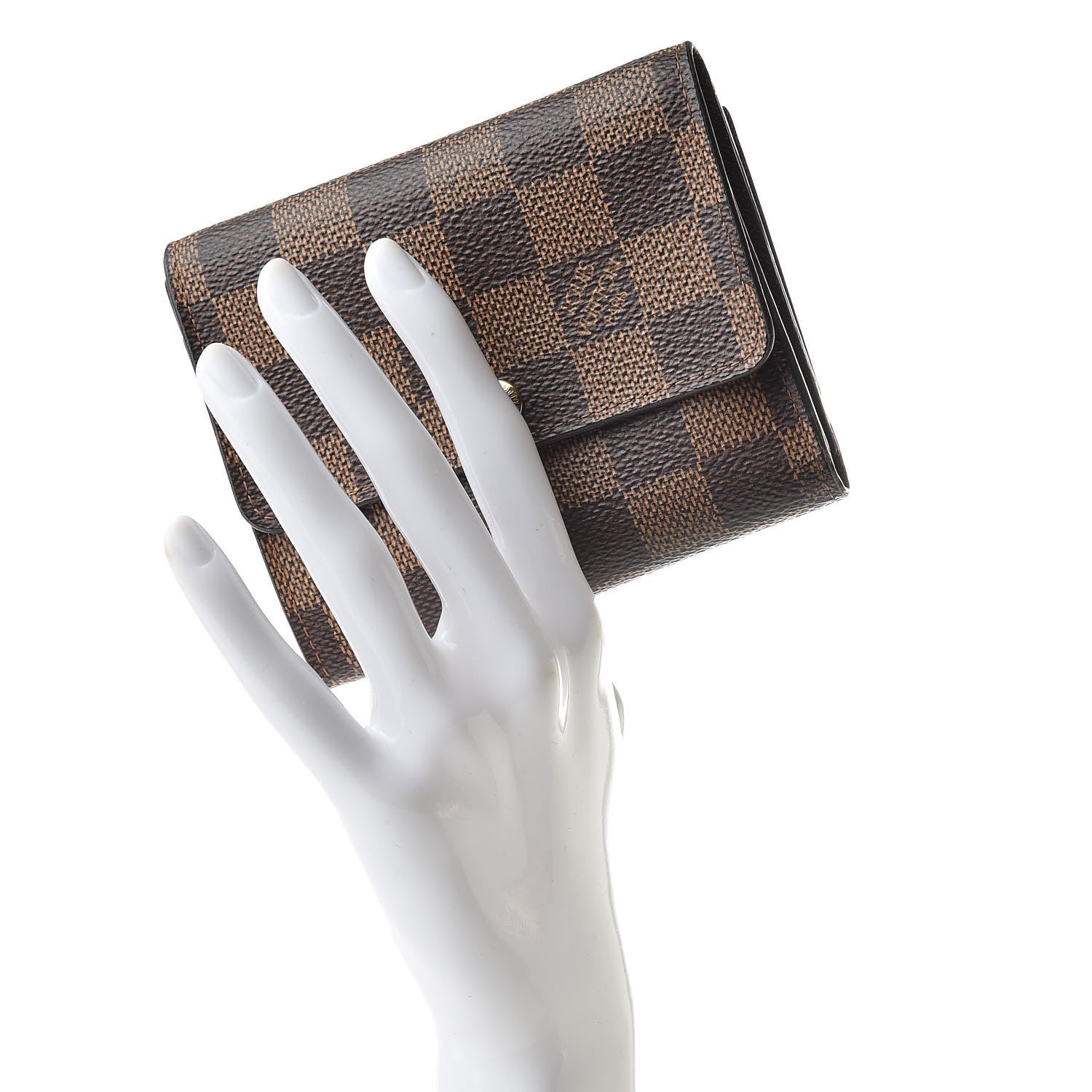 Louis Vuitton Damier Ebene Anais Wallet 2 of 10