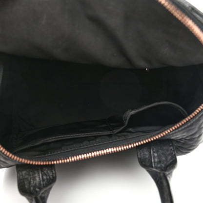 Alexander Wang Pebbled Lambskin Rockie Black Rose Gold Hardware 4 of 16
