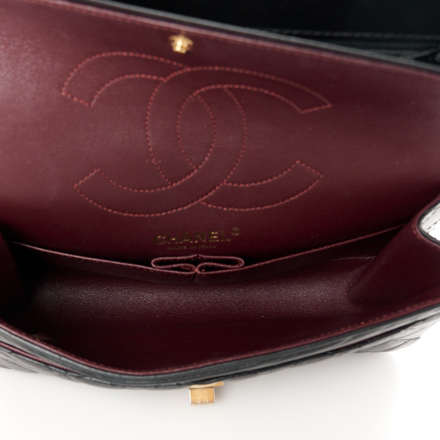 Chanel Aged Calfskin Quilted 2.55 Reissue 225 Flap Black 5 of 13