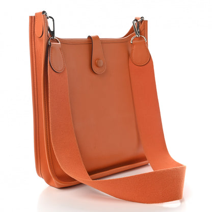 Hermes Epsom Evelyne PM Orange 3 of 10