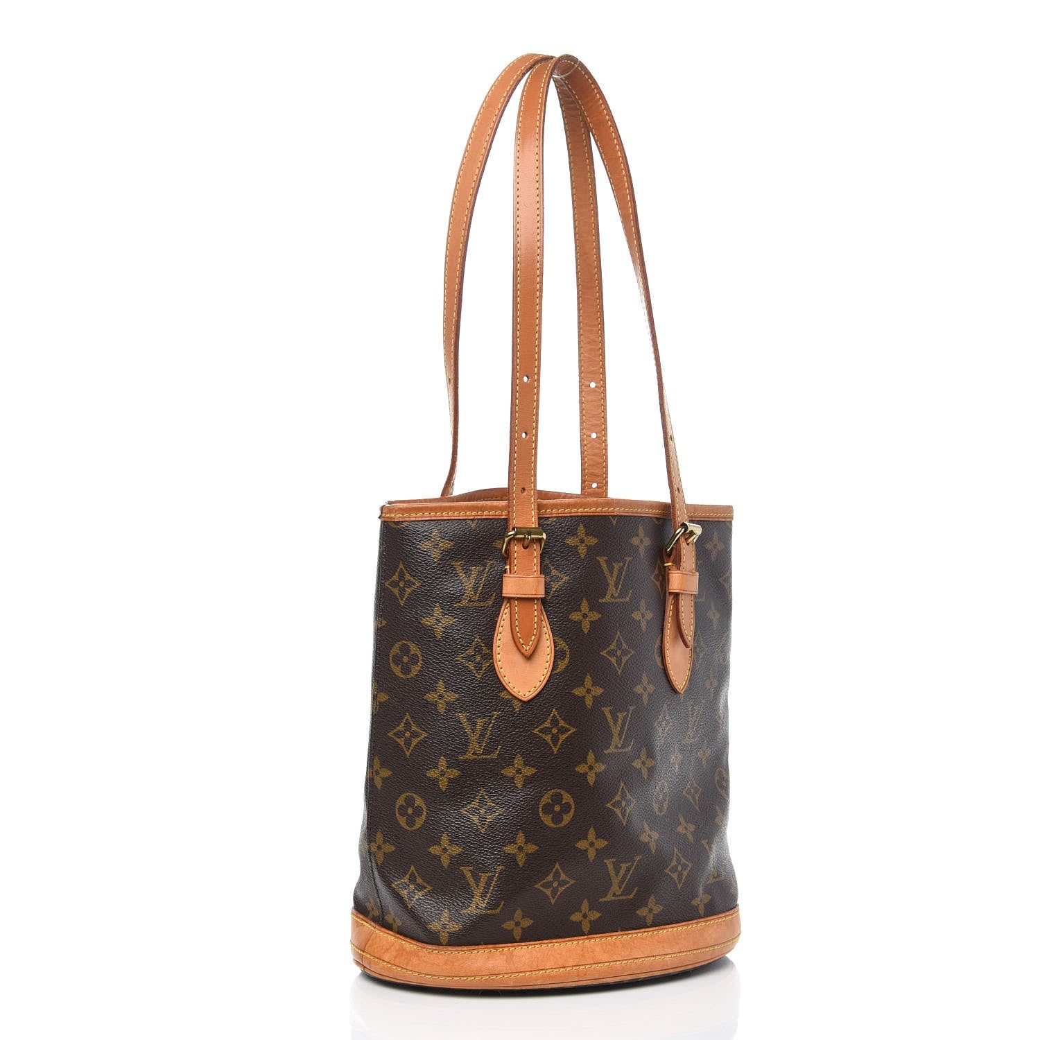 Louis Vuitton Monogram Petit Bucket 23 3 of 12