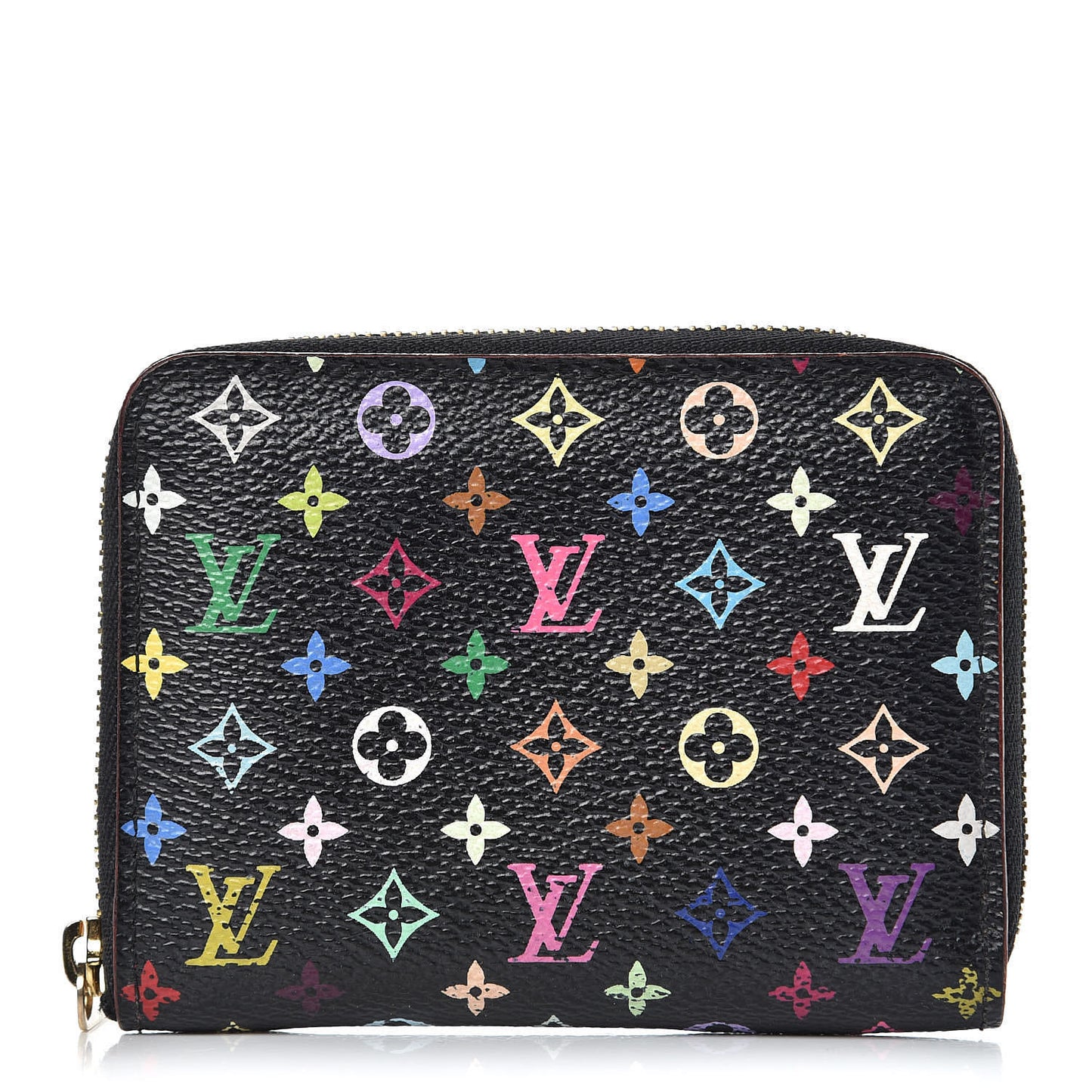 Monogram Multicolor Zippy Coin Purse Black Grenade