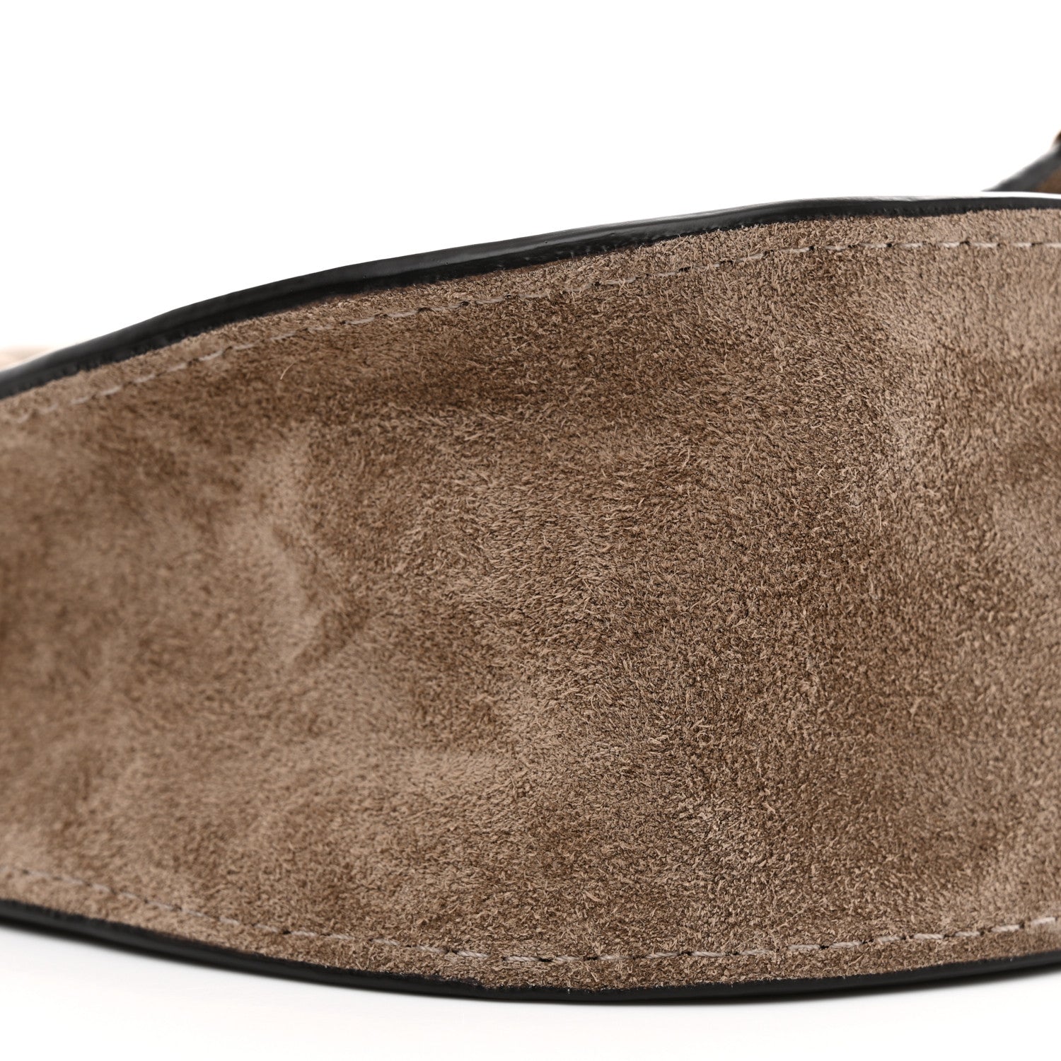 Chloe Suede Calfskin Mini Marcie Crossbody Bag Boyish Brown 9 of 11