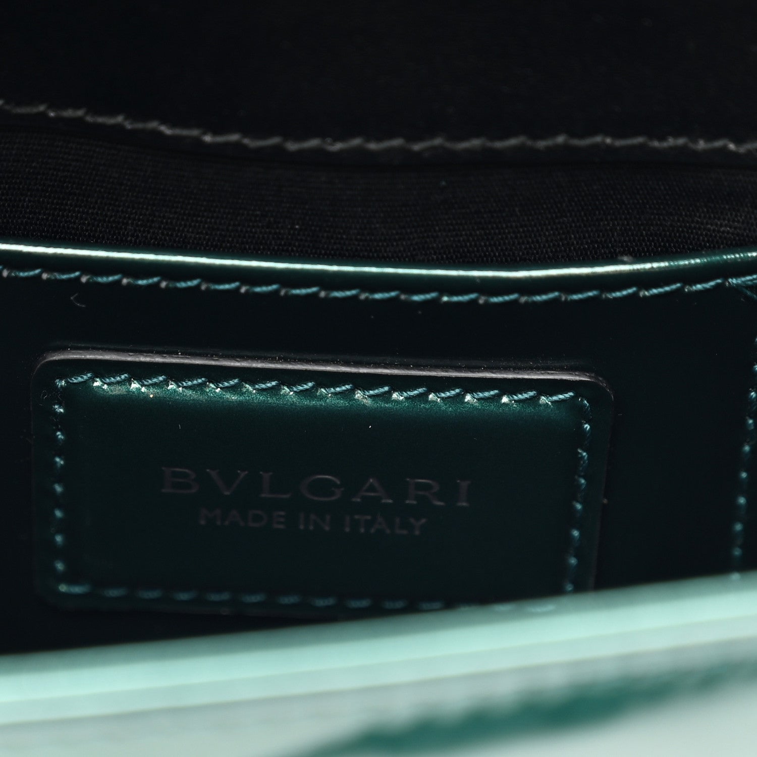 Bulgari Metallic Serpenti Forever Small Shoulder Bag Green 7 of 10