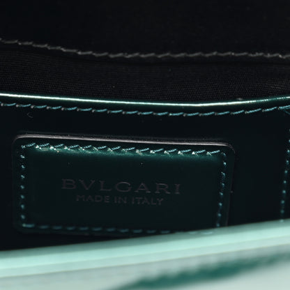 Bulgari Metallic Serpenti Forever Small Shoulder Bag Green 7 of 10