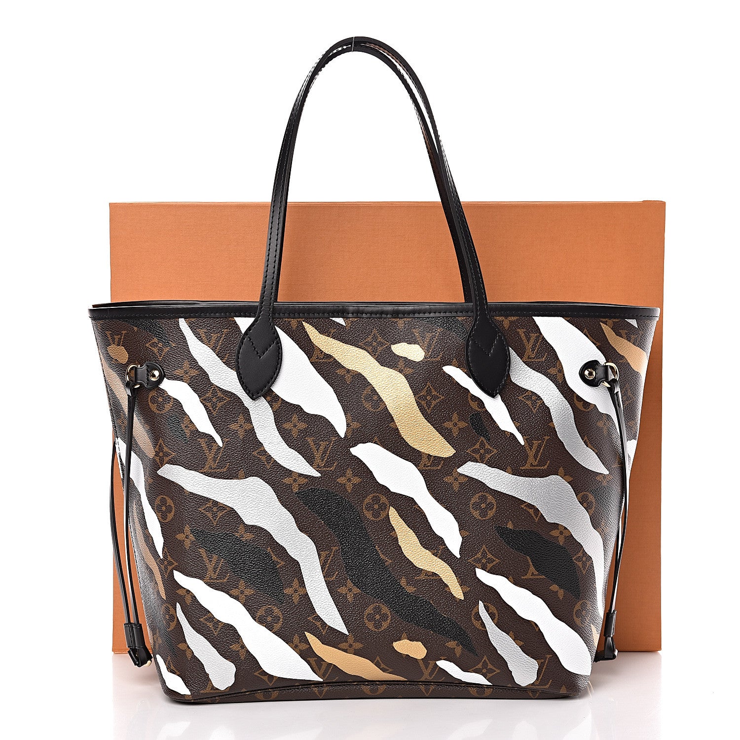Louis Vuitton X LOL Monogram Neverfull MM Gold Silver 11 of 11