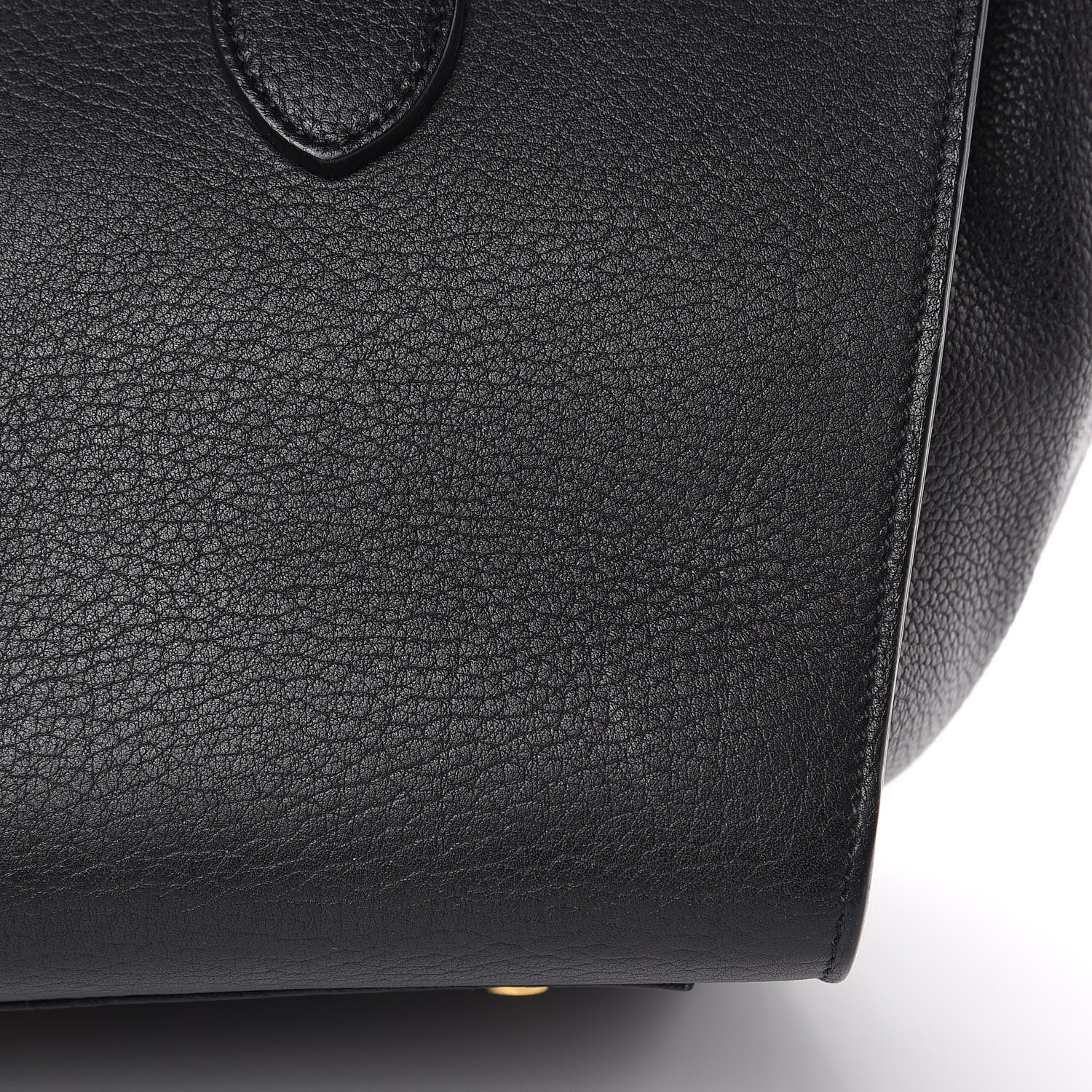 Celine Crisped Calfskin Medium Tie Knot Tote Black 12 of 17