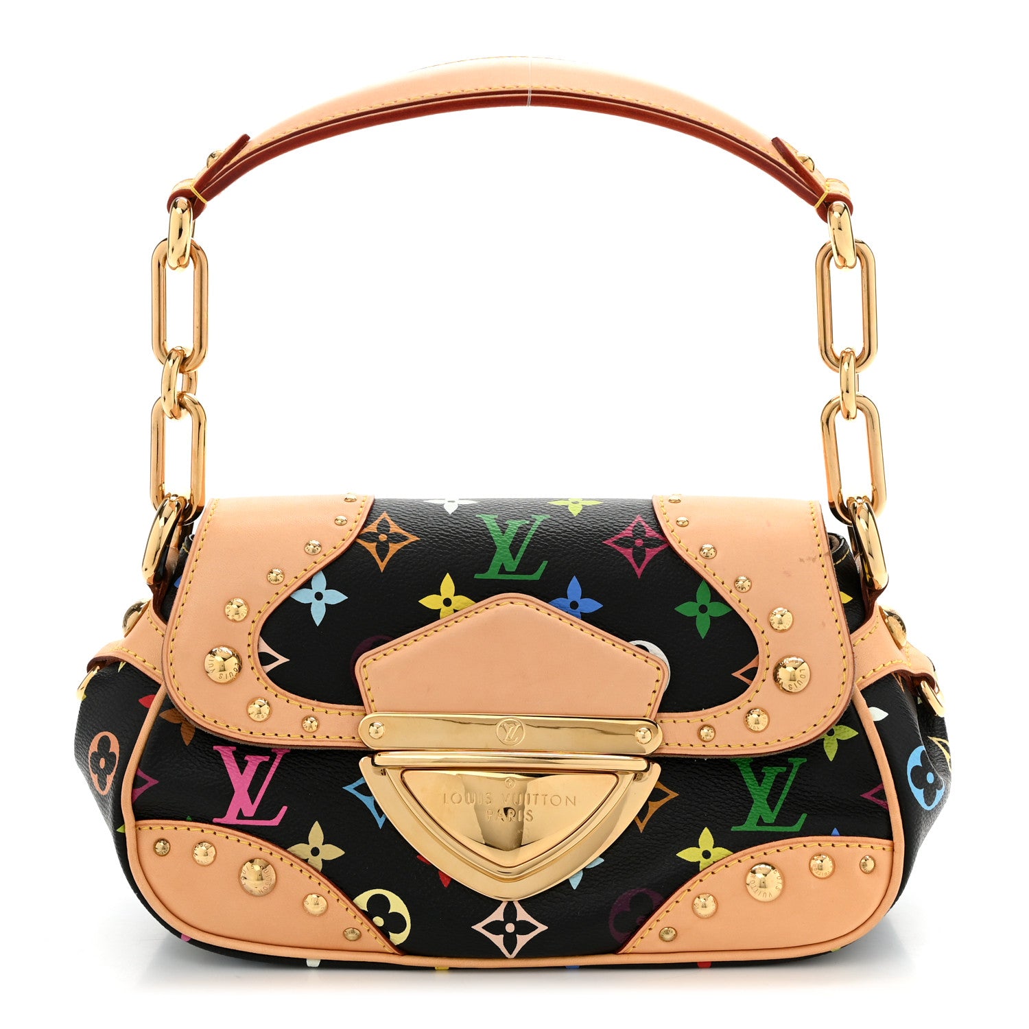 Louis Vuitton Monogram Multicolor Marilyn Black 1 of 10