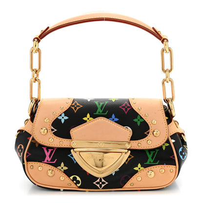 Louis Vuitton Monogram Multicolor Marilyn Black 1 of 10