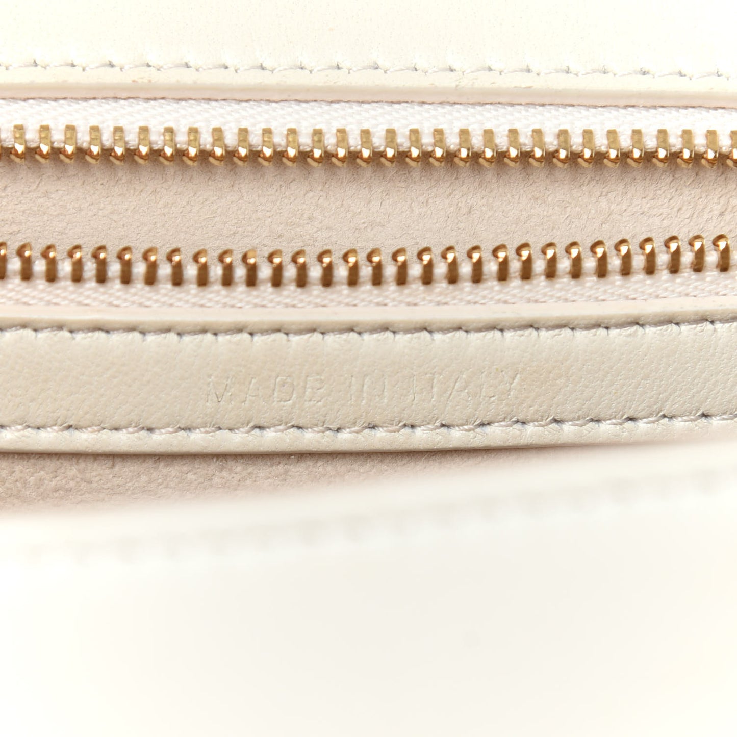 Lambskin Studded Medium Diorama Flap Bag Latte