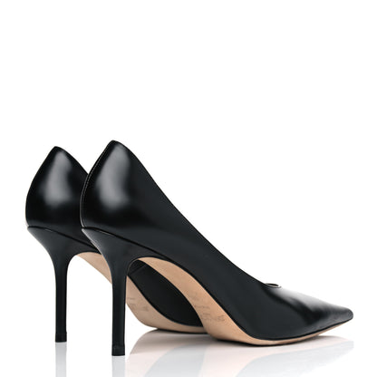 Jimmy Choo Liquid Leather Ava 85 Pumps 36.5 Black 4 of 6