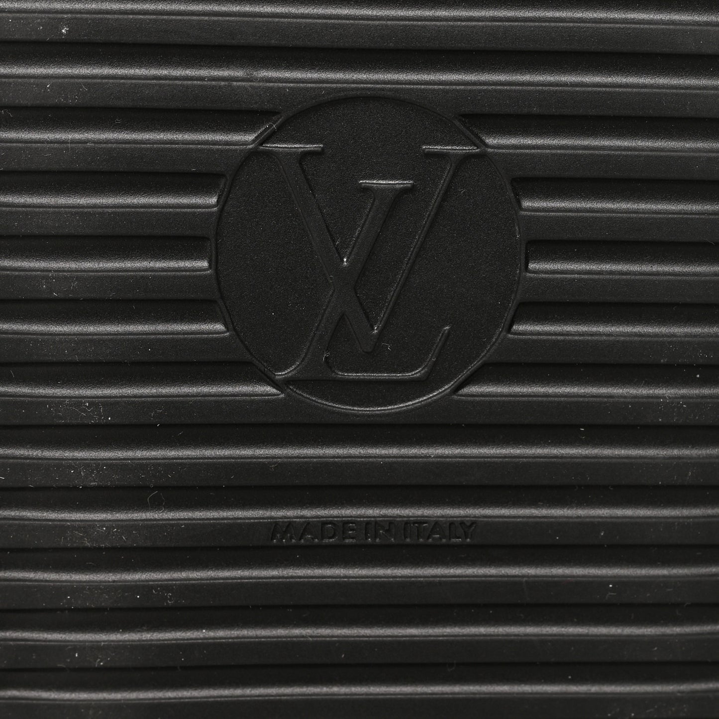 Monogram Slalom Flat Half Boots 38 Black