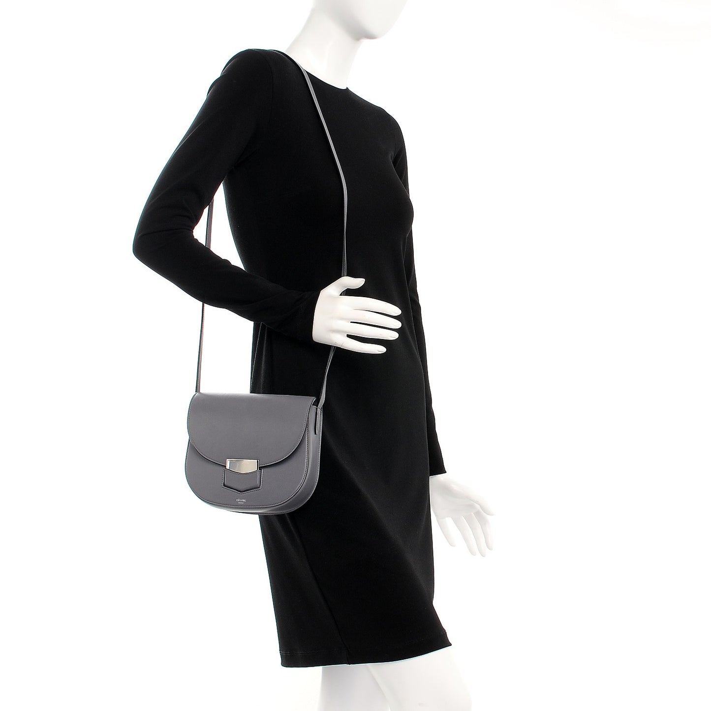 Smooth Calfskin Small Trotteur Storm